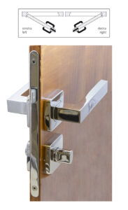 SET SERRATURA NAUTA  Q-SLAM-BLOCK 205702+7061 +7028