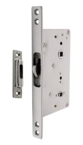 Serratura con scontro