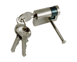Cilindro di sicurezza con 3 chiavi