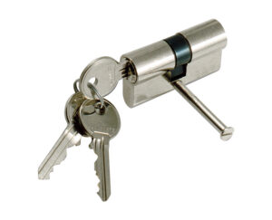 Cilindro di sicurezza con 3 chiavi