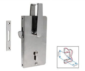 Set serratura con scontro