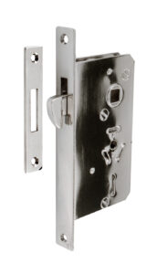 Serratura con scontro e 2 chiavi