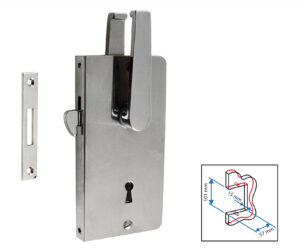 Set serratura con scontro