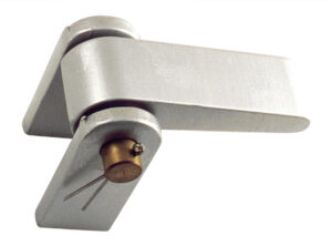 Cerniera in acciao UNAV 4016. Perno ottone: Ã 16 mm