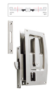 Set con placche inox incassate