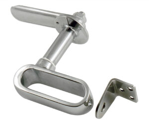 Chiusura stagna per gavoni con foro per lucchetto