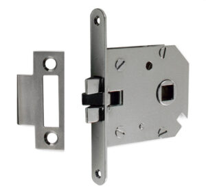 Serratura simmetrica con scontro