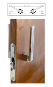 NAUTA Q-SLIDING - SET SERRATURA PER PORTE SCORREVOLI