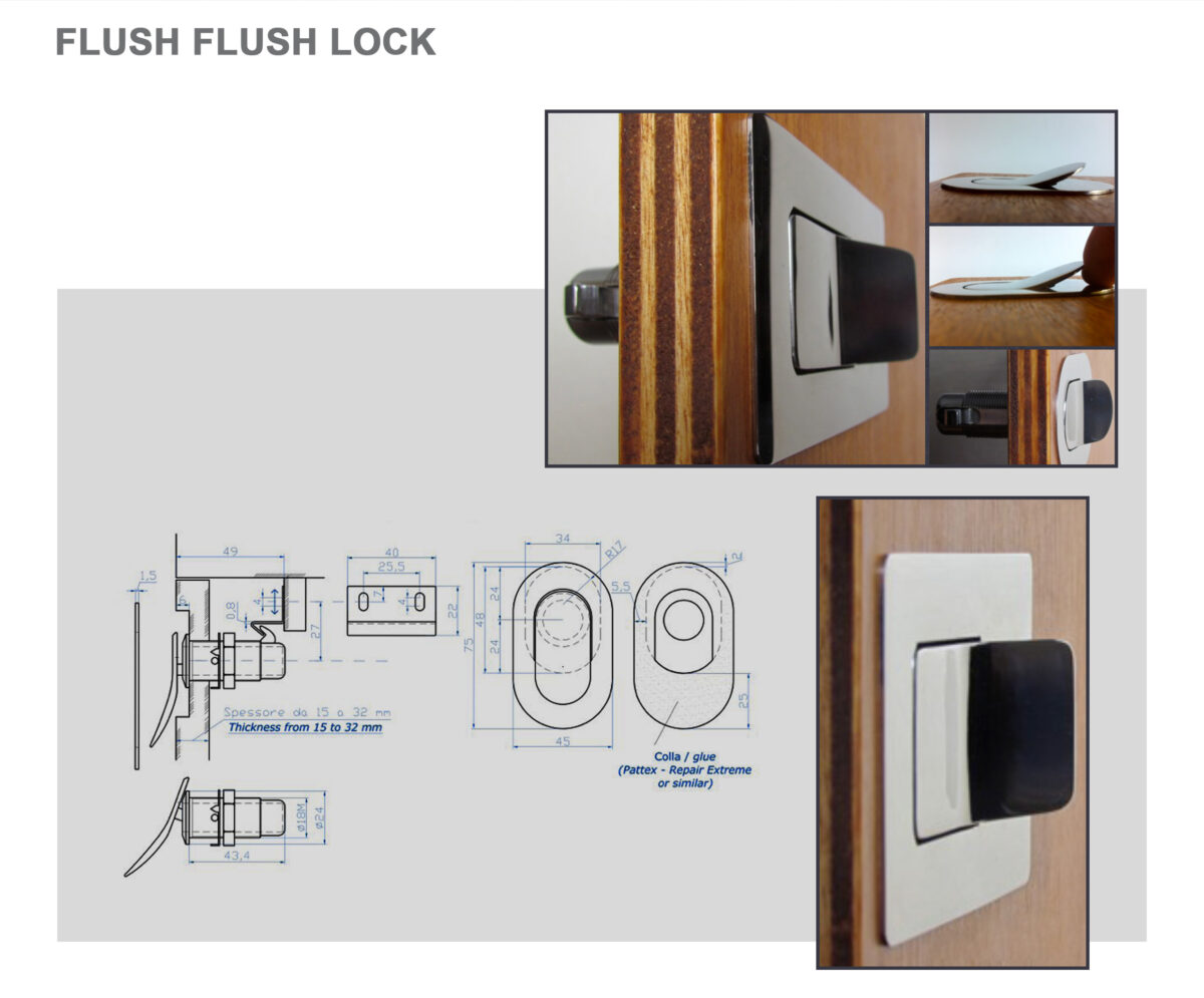 Flush Flush Lock